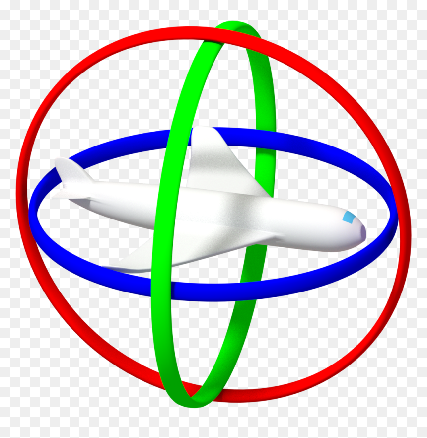 Plane In Gimbal - Circle, HD Png Download - plane tickets png