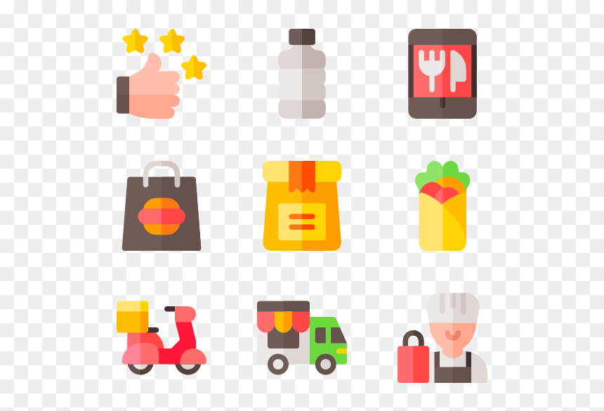 Icon, HD Png Download - snacks icon png