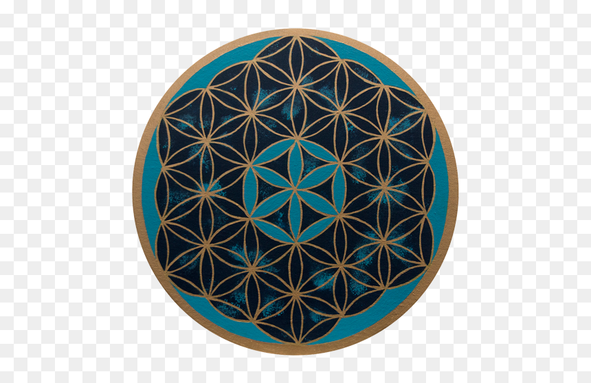 Circle, HD Png Download - flor de la vida png