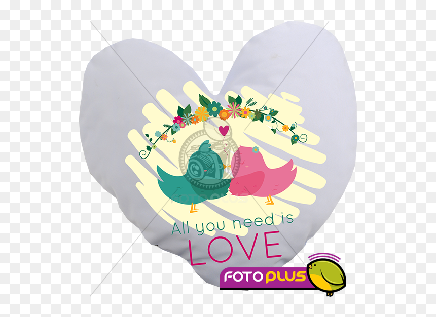 Cojín Forma Corazón En Sublimación Personalizada Blanco - Illustration, HD Png Download - formas personalizadas png