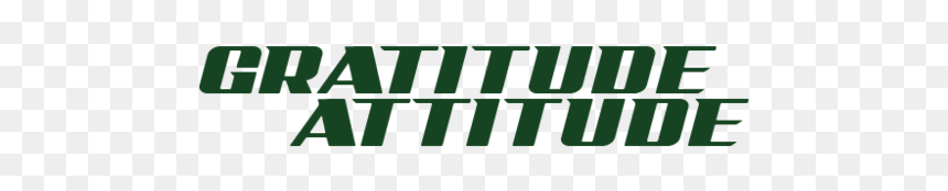 Gratitude2, HD Png Download - png text attitude