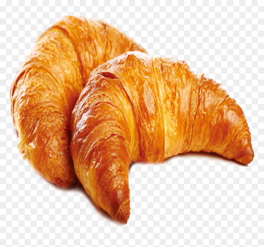 Cuisine Puff Pastry Danish Bakery Croissants Transprent - 2 Croissants, HD Png Download - puff png