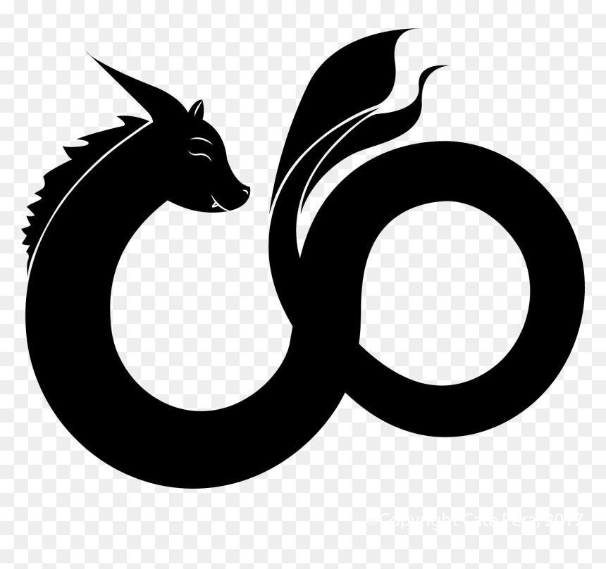 A Dragon Logo - Illustration, HD Png Download - pera png