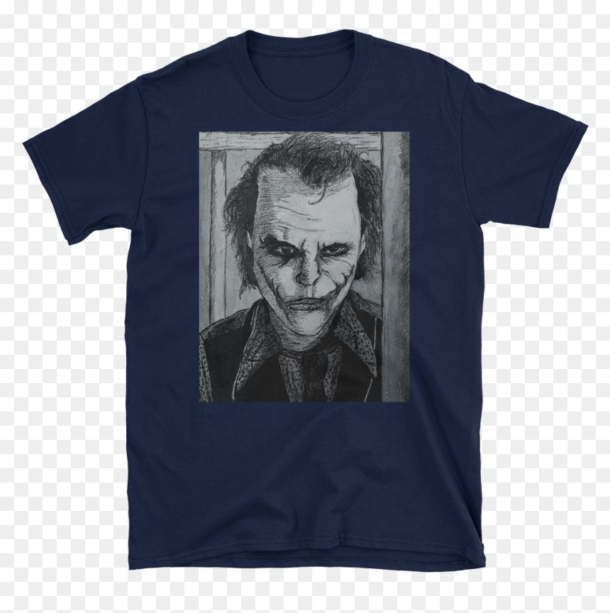 T-shirt, HD Png Download - heath ledger joker png