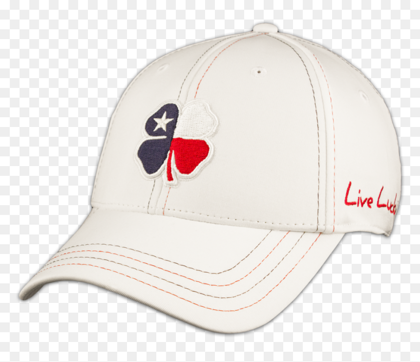 Hat, HD Png Download - white four leaf clover png
