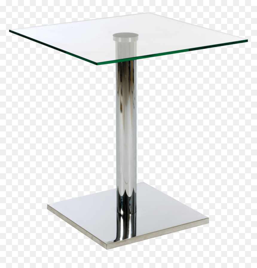 Table, HD Png Download - glass square png