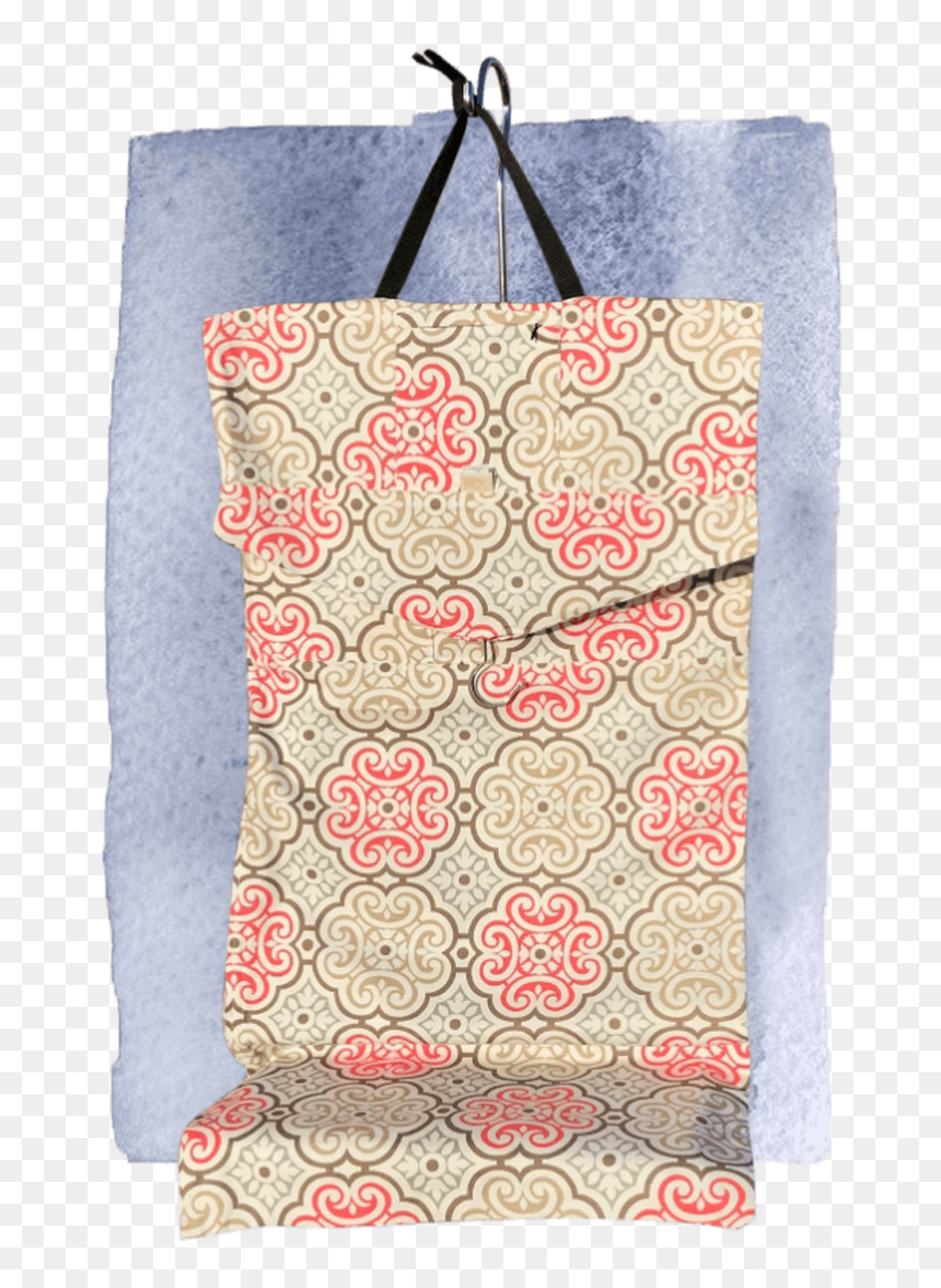 Black Filigree Cotton Temple Bag - Tote Bag, HD Png Download - white filigree png