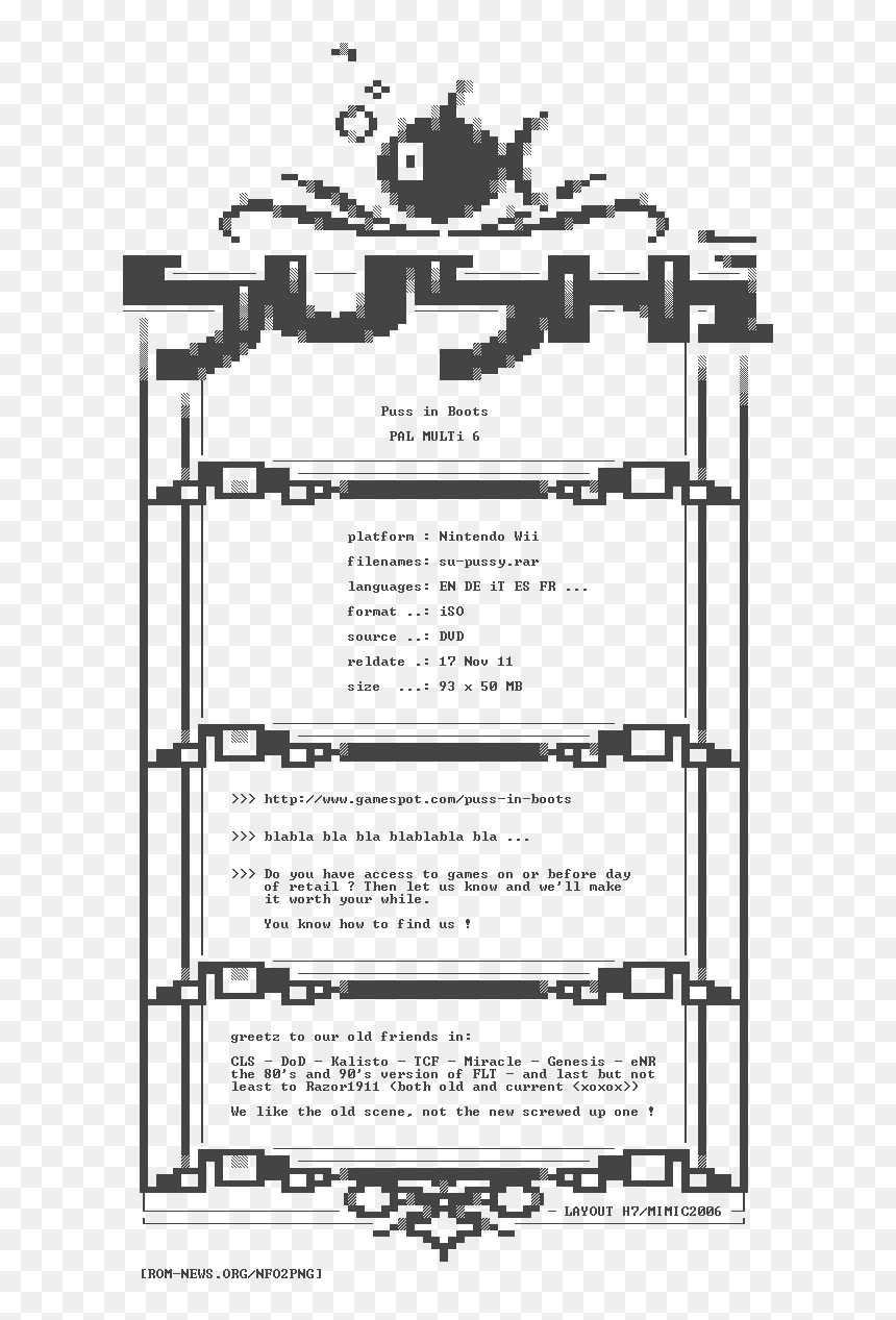 Puss - In - Boots - Pal - Wii-sushi - Monochrome, HD Png Download - puss in boots png
