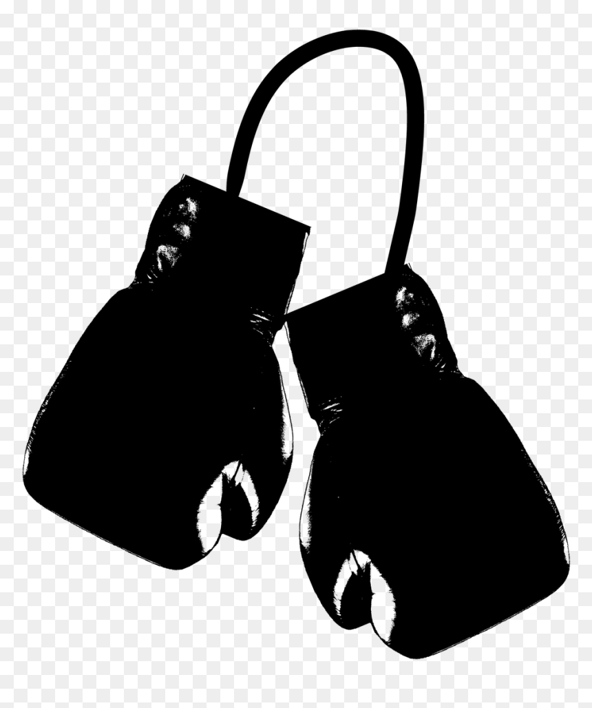 Boxing Gloves Sport Boxing Free Photo - Boxing Gloves Silhouette, HD Png Download - boxing silhouette png