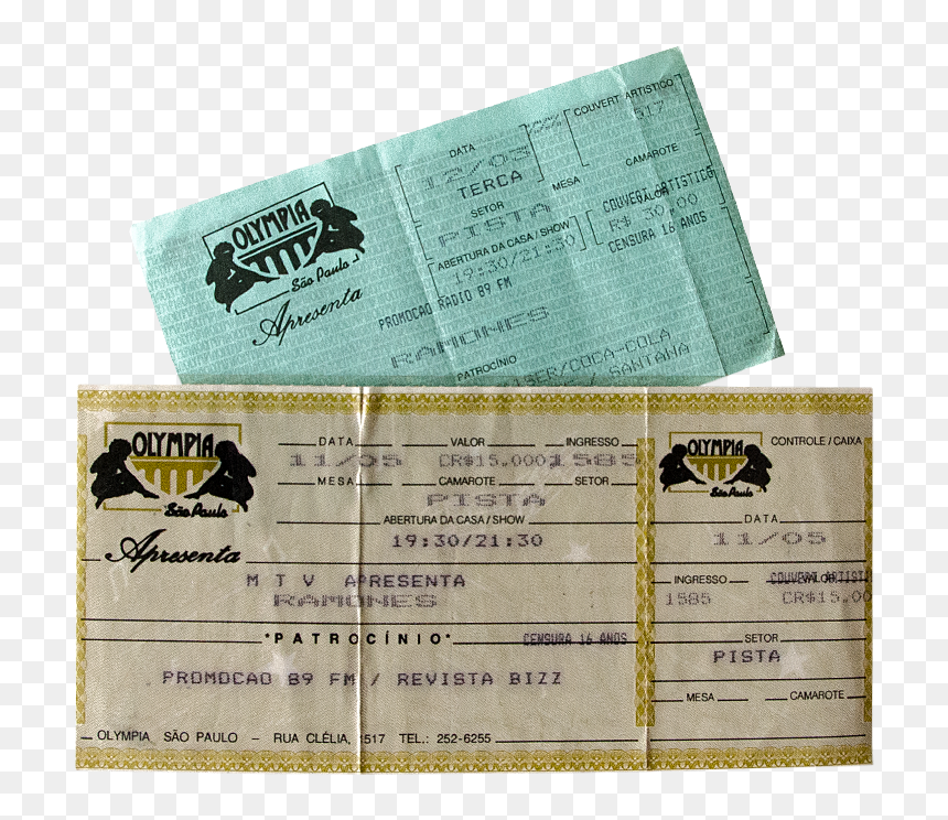 Ramones - Envelope, HD Png Download - censura png