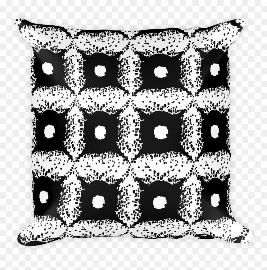 Cushion, HD Png Download - black starburst png