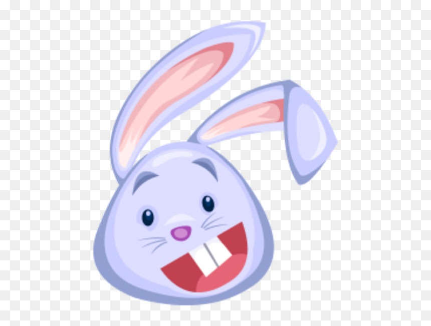 Pink Rabbit, HD Png Download - rabbit icon png