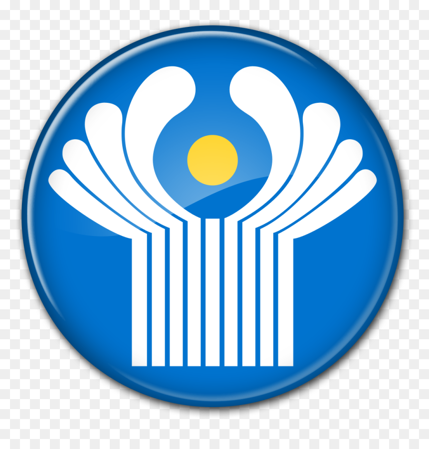 Botón De Bandera Redonda Cis - Commonwealth Of Independent Nations Logo, HD Png Download - bandera de cuba png