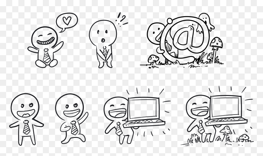 Sketch Cartoon Png, Transparent Png - hand with pencil png