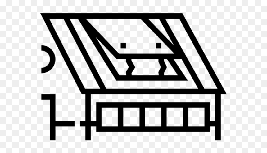 Conservatory Roof Cleaning Icon, HD Png Download - roof icon png