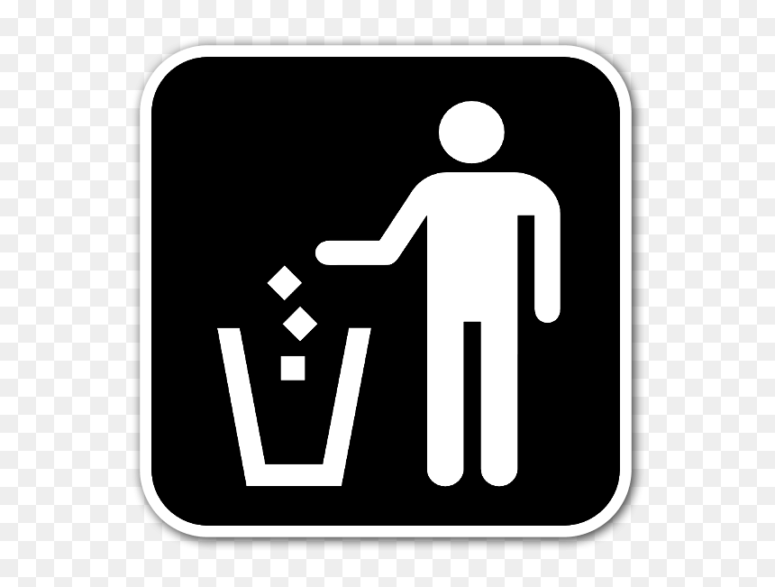 Thumb Image - Don T Litter Clipart, HD Png Download - throw png