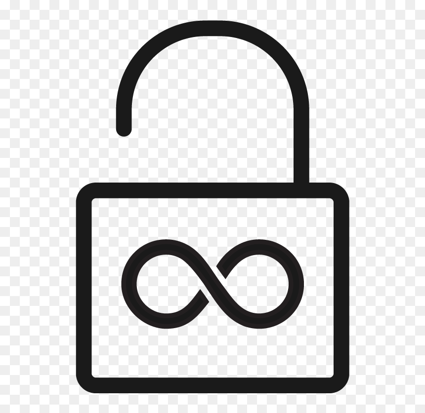 Line Art, HD Png Download - infinity icon png