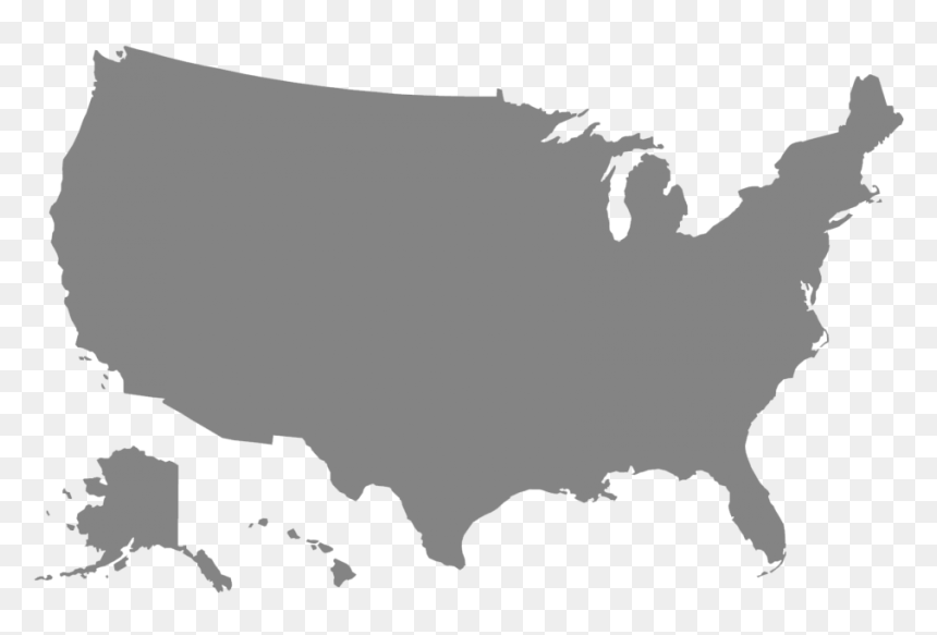 U S Case Corporation Blank Map U - Assisted Suicide Legal In The Us, HD Png Download - wisconsin silhouette png