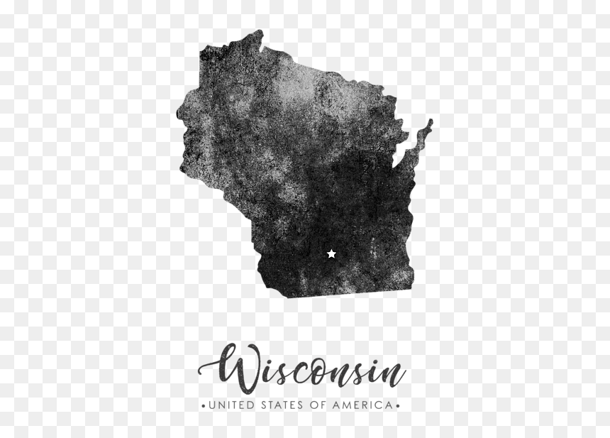 Wisconsin State Shirt, HD Png Download - wisconsin silhouette png