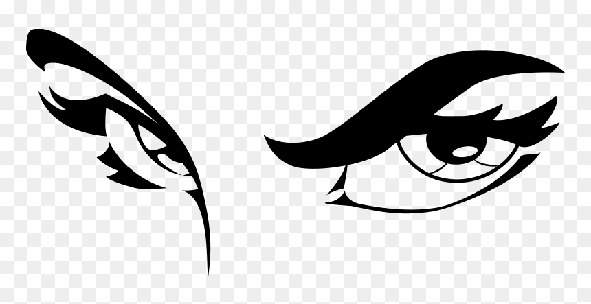 Eye Color Clip Art - Facebook Cover Photo Eyes, HD Png Download - eye silhouette png