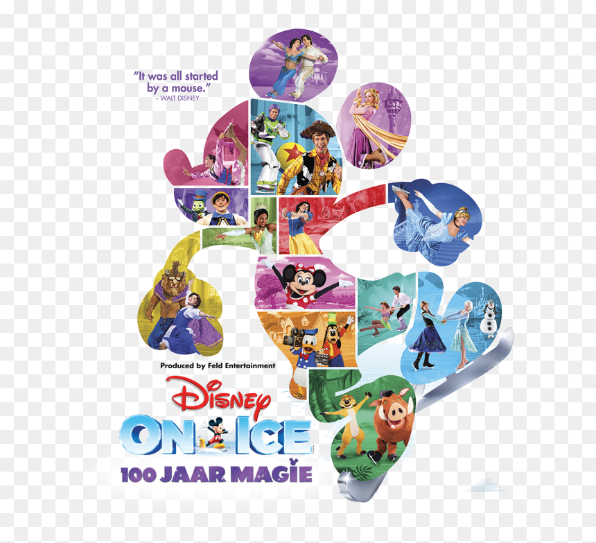 Disney On Ice 100 Years Of Magic, HD Png Download - lentes thug life png