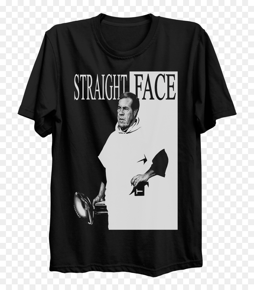 Straight Outta Causeway Bwa , Png Download - T-shirt, Transparent Png - straight face png
