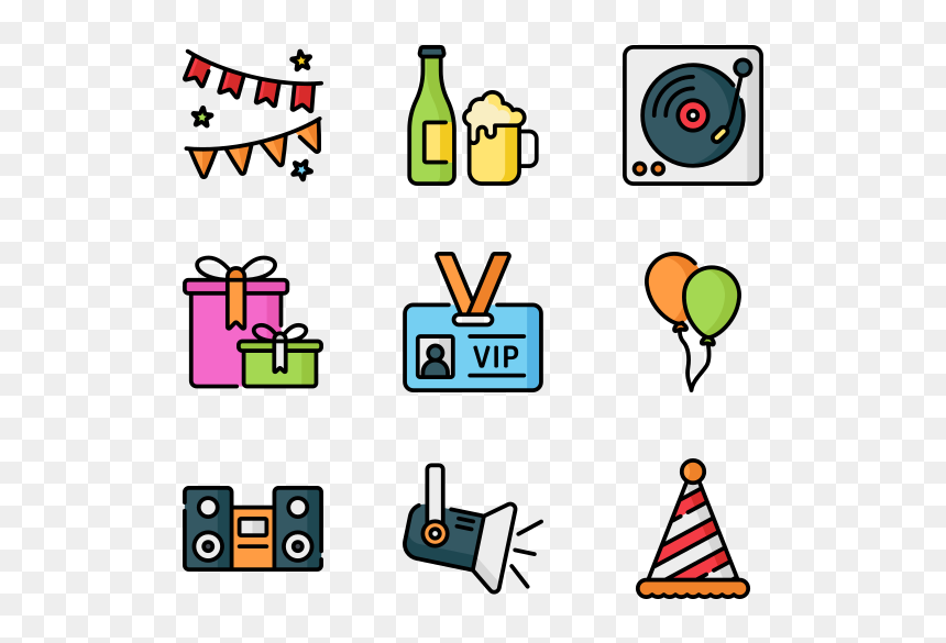 Water Park Icons Png, Transparent Png - vip icon png