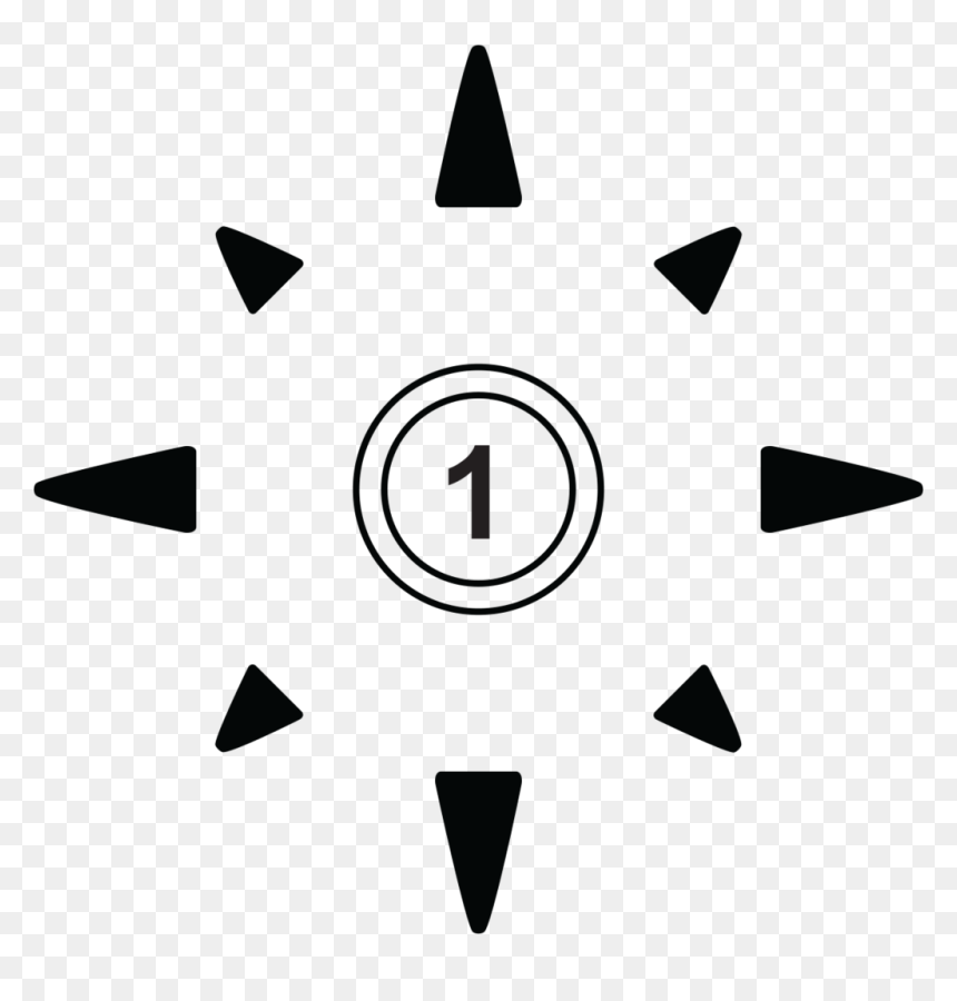 Flechas De Control Png, Transparent Png - flechas en png