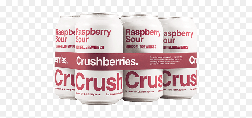 10 Barrel Raspberry Sour Crush - Box, HD Png Download - crushed beer can png