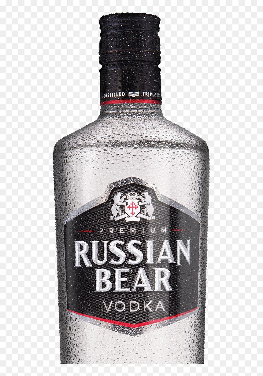 Vodka, HD Png Download - russian bear png