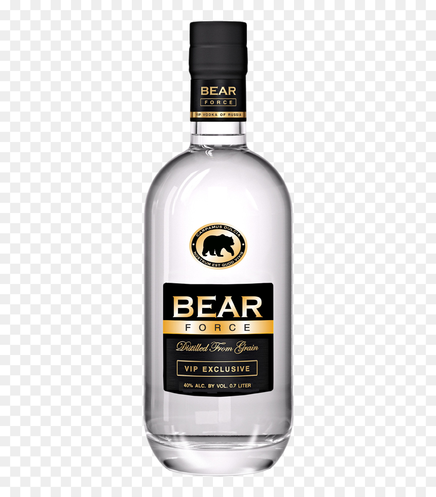 Bear Force Vodka Price, HD Png Download - russian bear png