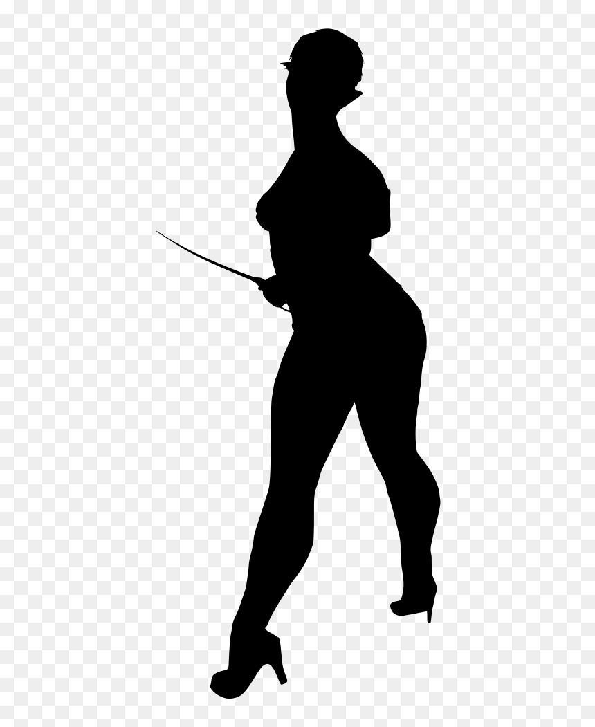 Cute People Weapon Costume Person Human Sexy Woman - Silhouette, HD Png Download - sexy woman silhouette png