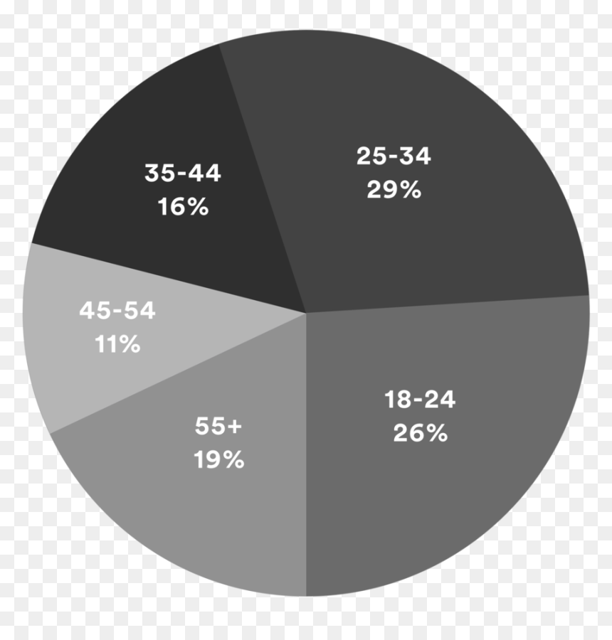 Age-demographics - Circle, HD Png Download - demographics png