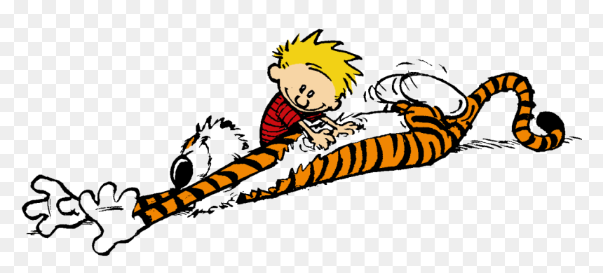Download Calvin And Hobbes Png Pic - Calvin And Hobbes Png, Transparent Png - hobbes png