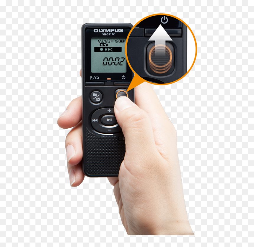 Olympus Vn541pc, HD Png Download - camera rec png