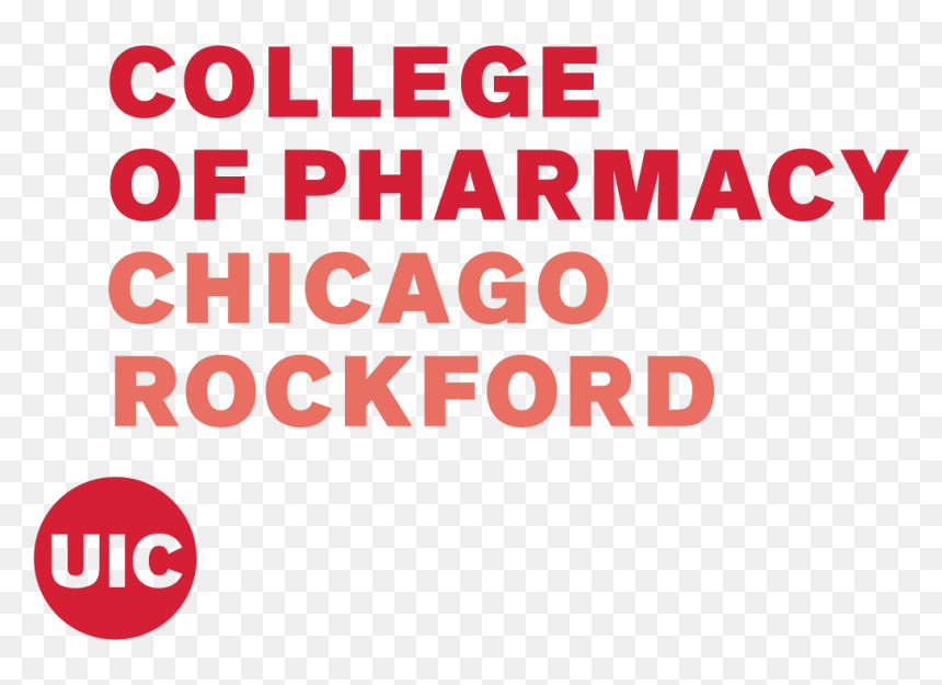 File - Col - Pharm - Phcr - Lockb - Lg - Red - College Of Pharmacy Chicago Rockford, HD Png Download - lock .png