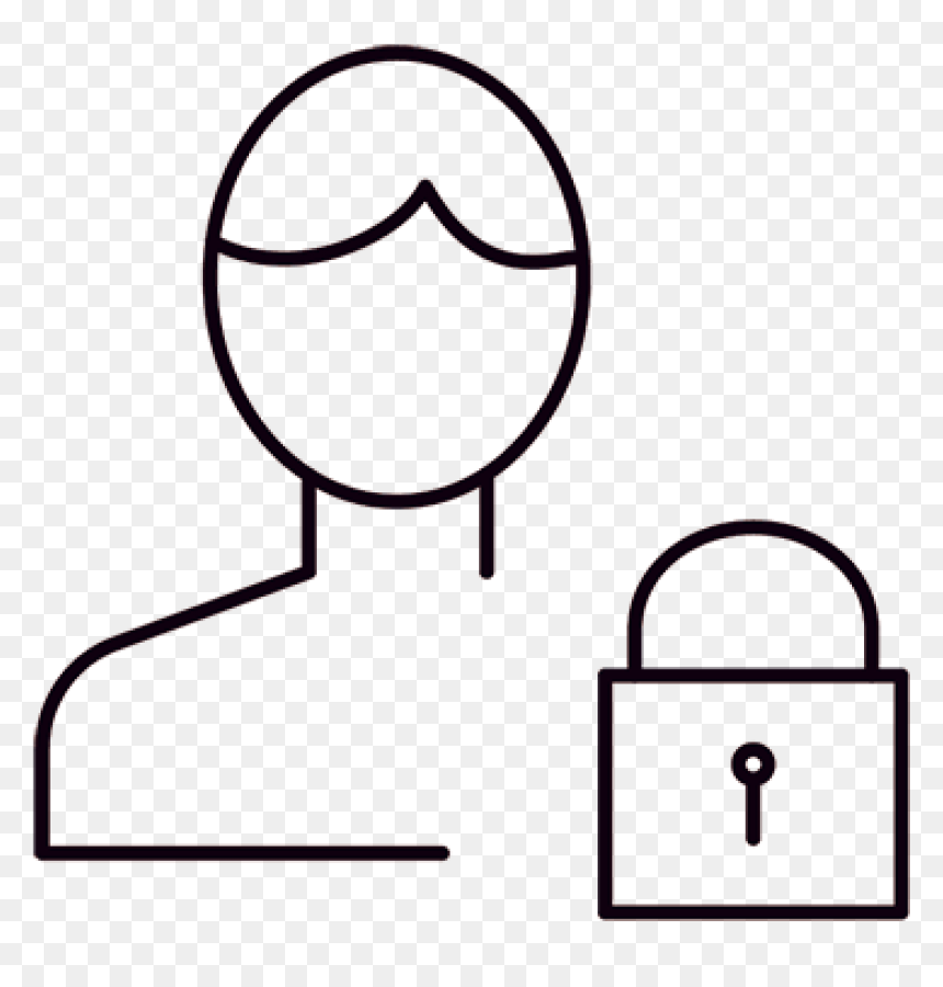 Line Art, HD Png Download - lock .png