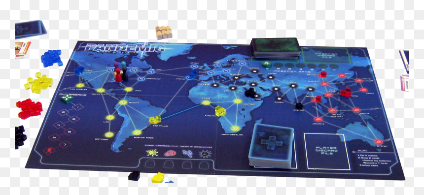 Board Game About Viruses, HD Png Download - monopoly board png