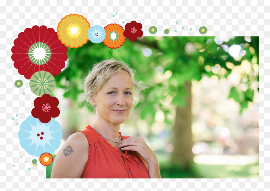 Patrice Flowers 1 - Girl, HD Png Download - pregnant women png