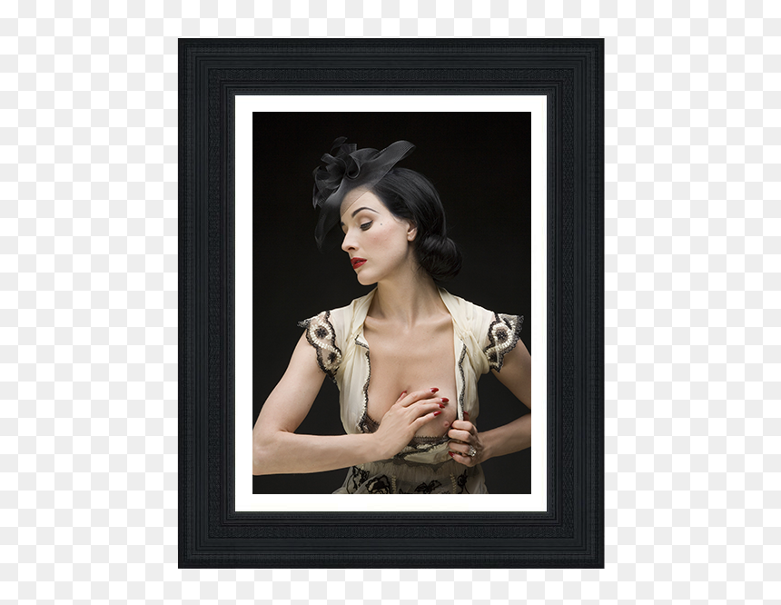 Dita Von Teese Photographiée Par Douglas Kirkland - Dita Von Teese Douglas Kirkland, HD Png Download - dita von teese png