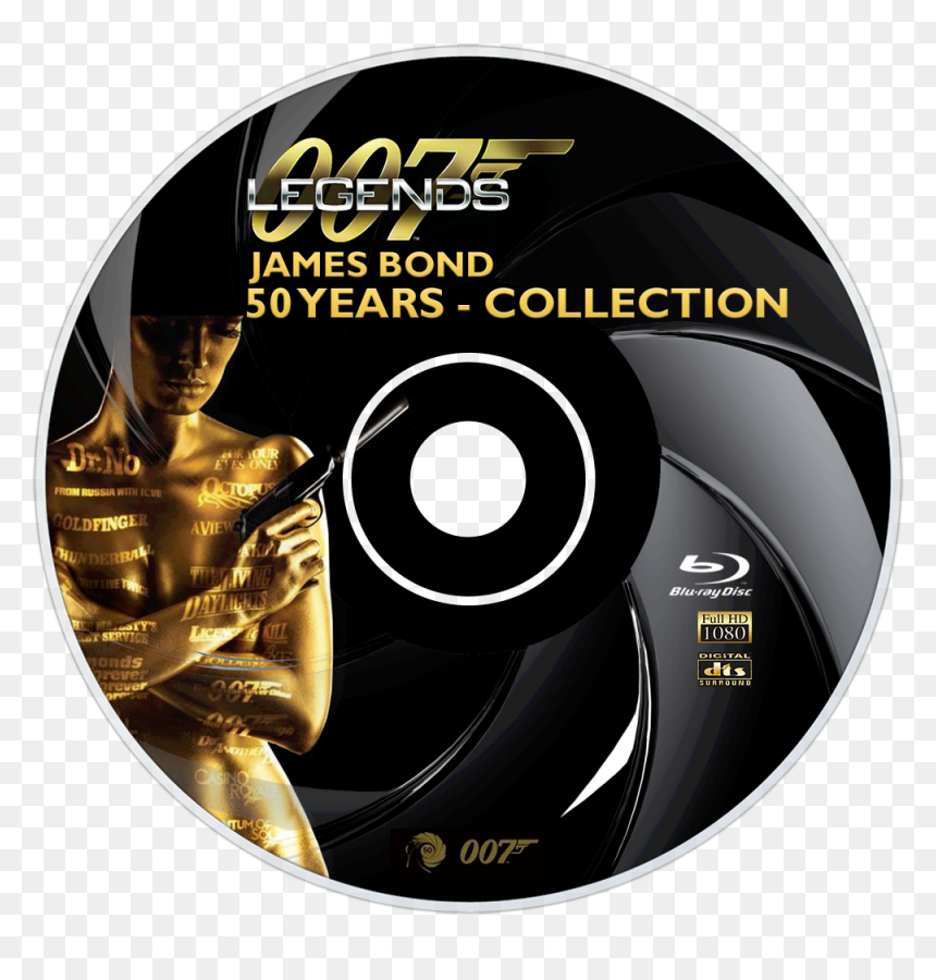 James Bond Best Of 50 Years, HD Png Download - james bond silhouette png
