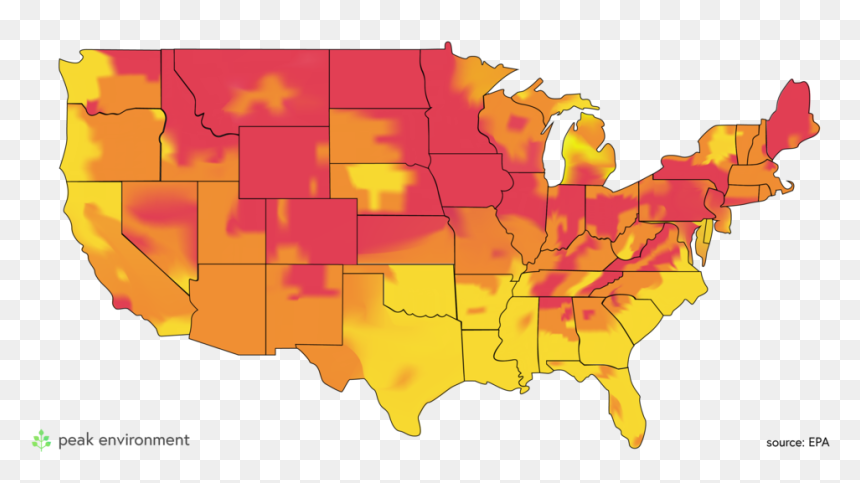 Gradient W- Black Outlines - Geography Of Civil Rights Map, HD Png Download - outlines png