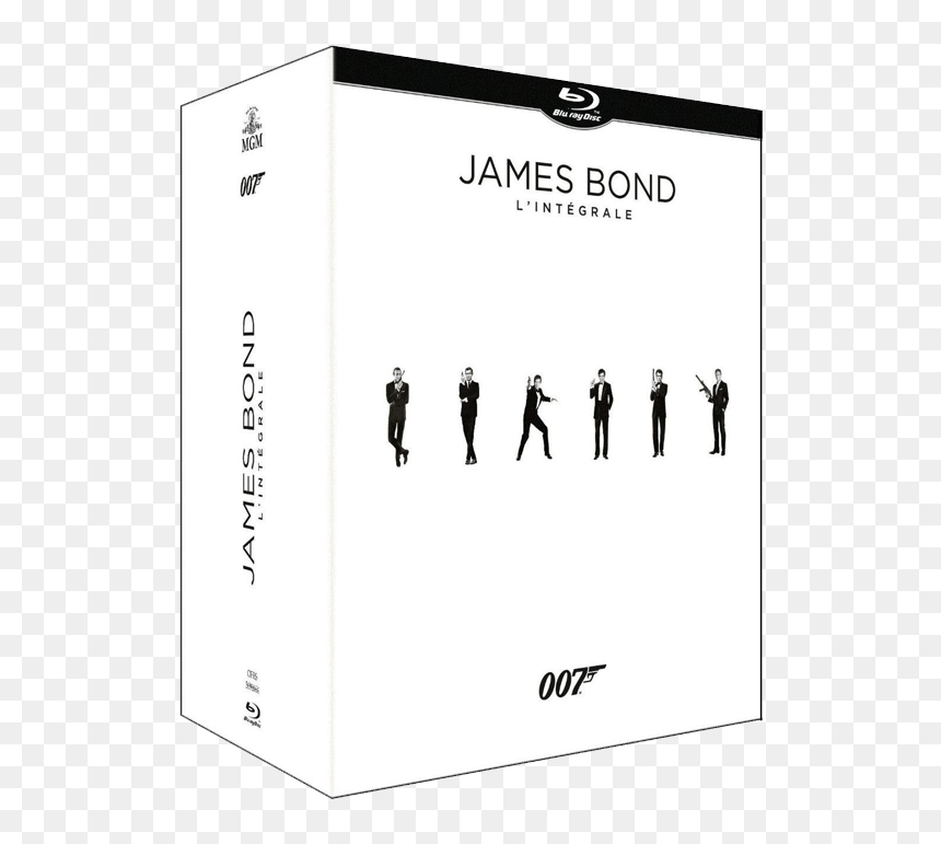 Coffret Dvd James Bond, HD Png Download - james bond silhouette png