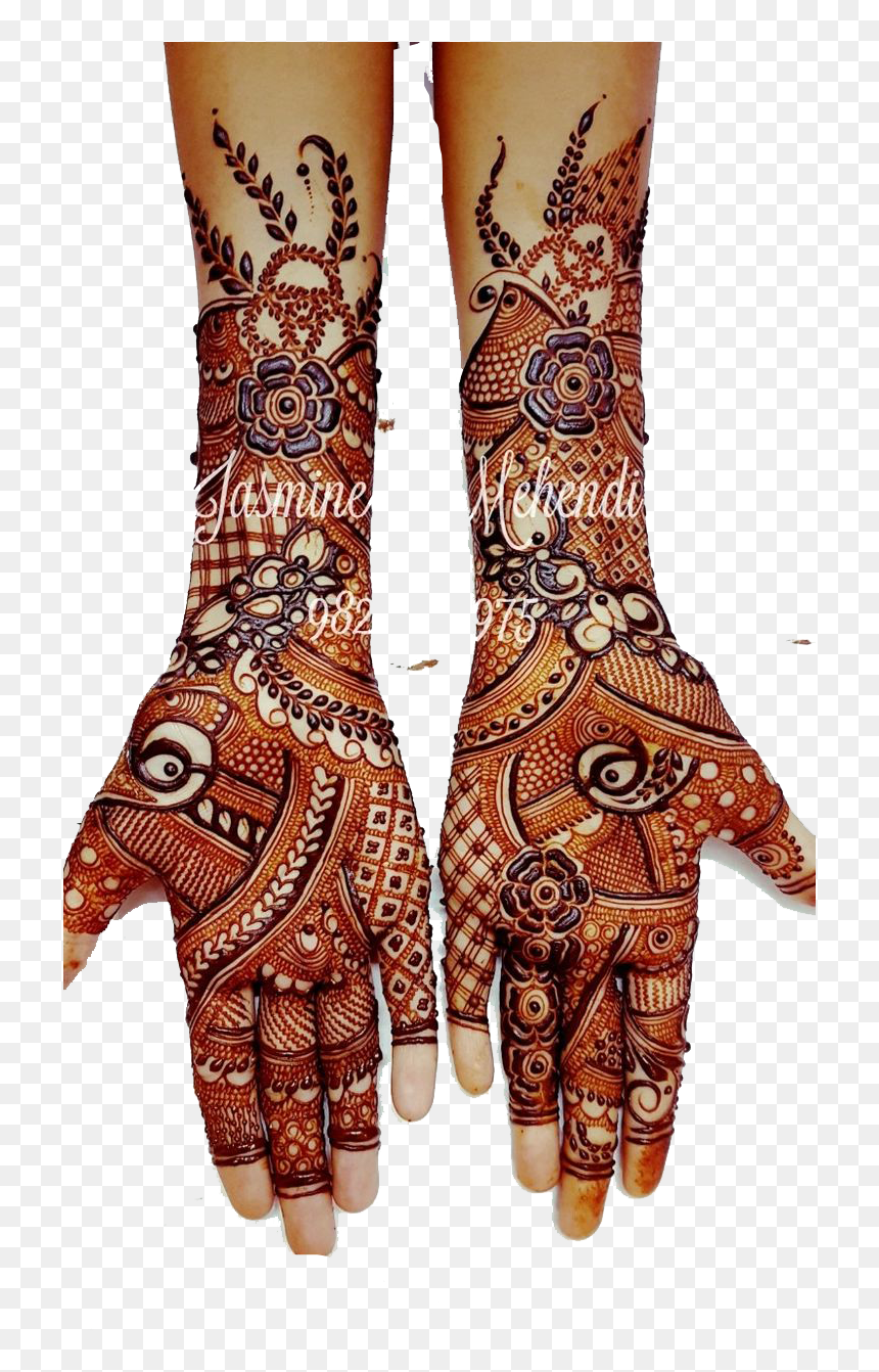 Jasmine Mehndi By Farzana Instagram , Png Download - Jasmine Mehndi Art, Transparent Png - mehndi png