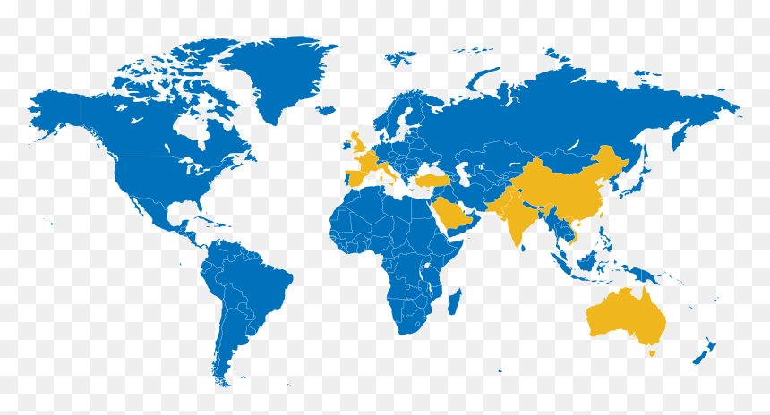 World Map, HD Png Download - people png