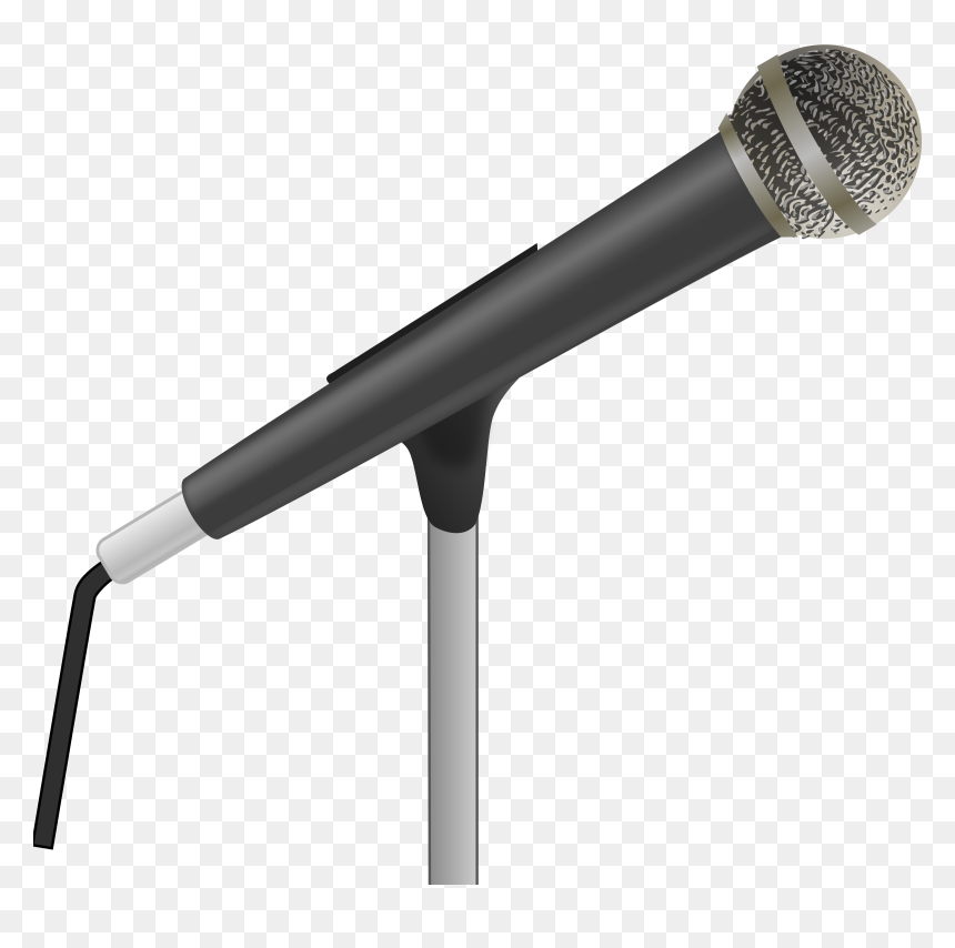 Microphone Clipart Clear Background, HD Png Download - microphone png