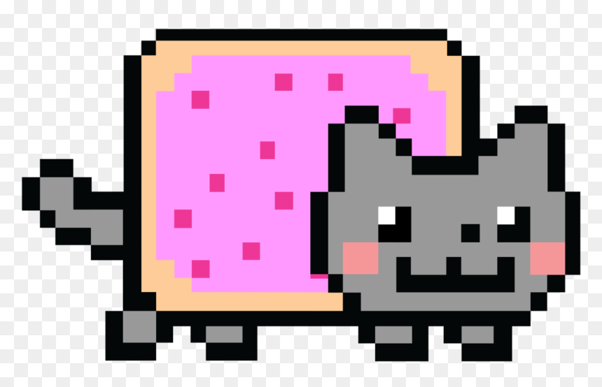 Nyan Cat, HD Png Download - cat png