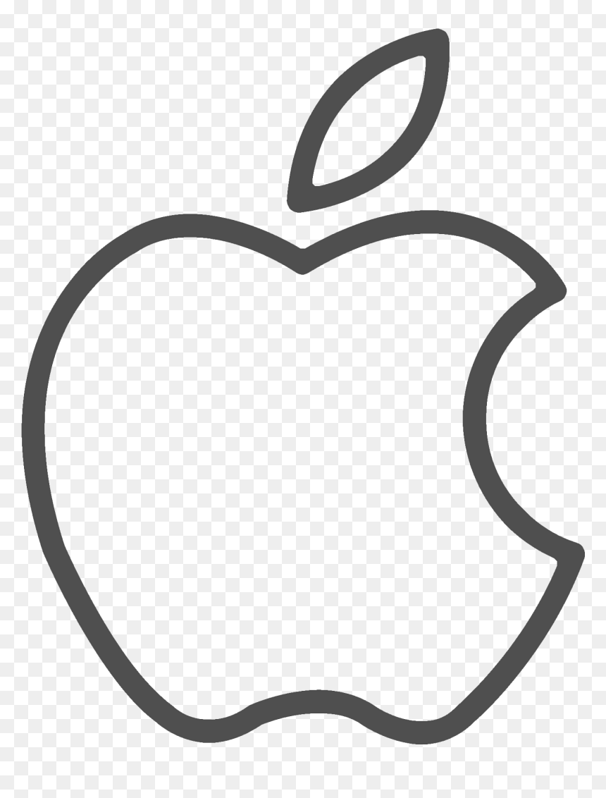 Fleet Icons-apple - Apple Brand Outline Transparent, HD Png Download - apple png