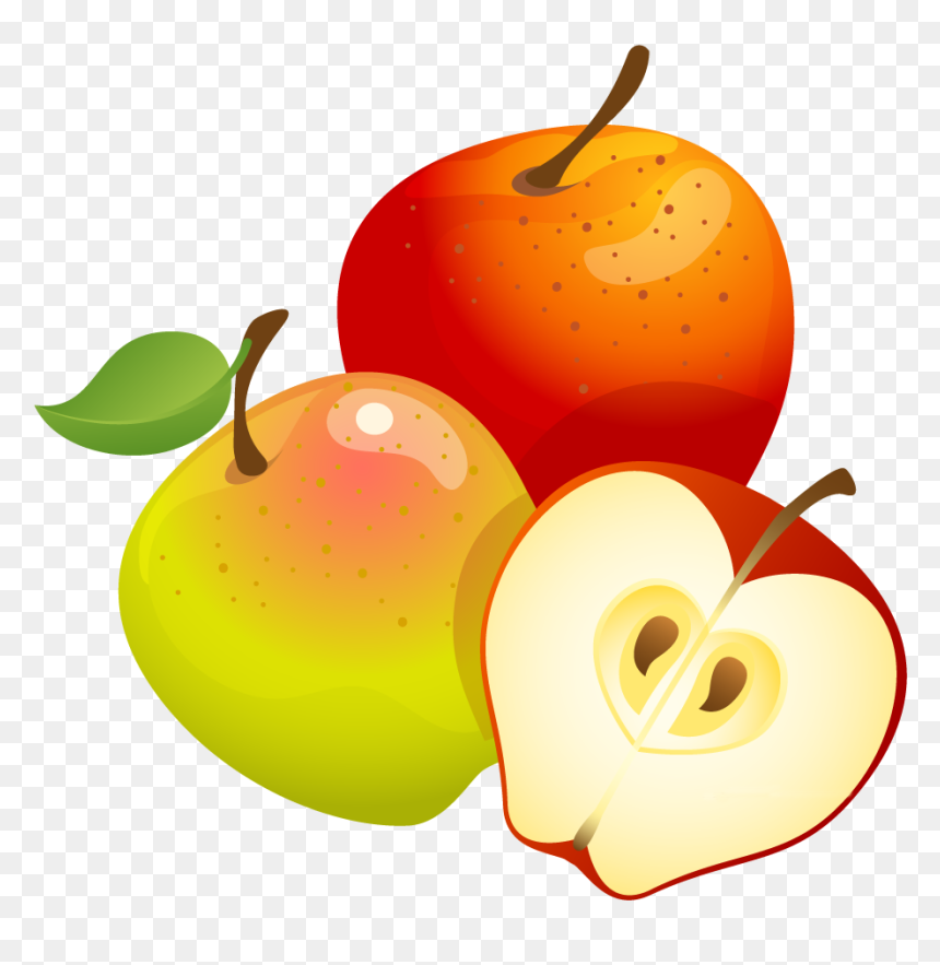 Apple Png Clipart - Nomes De Frutas Em Frances, Transparent Png - apple png