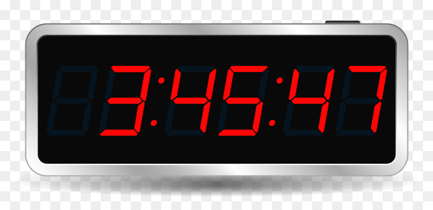Led Display, HD Png Download - clock png